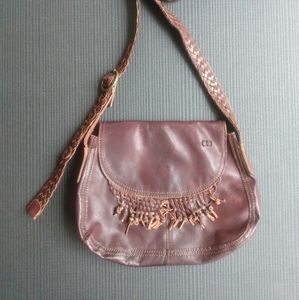 Bed Stu East End Fringe brown crossbody purse